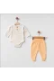 Eslenza Baby 2li Zıbın Takım 0099 Somon