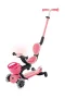 Globber Go Up Baby 360 Scooter (ışıklı) Koyu Pastel Pembe