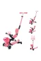 Globber Go Up Baby 360 Scooter (ışıklı) Koyu Pastel Pembe