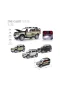 HCL-510A Çek Bırak 1:22 Sesli Ve Işıklı Buharlı DF Metal Jeep