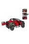 HCL-902 Çek Bırak 1:22 Sesli ve Işıklı Metal Jeep -Vardem