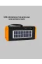 J-IPOX P520 Bluetooth Hoparlör 8W Güçlü Ses Solar Şarj FM Radyo