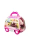 JND-6800 Taşıma Araba Çantalı Hareketli Pilli Tavşan Set -Vardem Oyuncak
