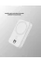 Kablosuz MagSafe Powerbank iPhone Uyumlu, 10000 mAh, Isı Dağılımlı