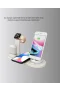 Kablosuz Şarj İstasyonu 4’ü 1 Arada iPhone Watch ve AirPods Uyumlu