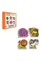 KAL-1019-1020 Chiva, Ahşap İp Geçirme- Safari Hayvanlar