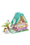 KP28018 Keeppley Lovely Street - Calico Cat Comic House 324 Parça Yapım Seti