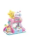 KP28019 Keeppley Orange Cat Game Room Blok Seti -Vagon life