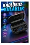 Kulaklık Bluetooth 5.2 Kablosuz Kulakiçi Rgb Işıklı Çift Mikrofonlu