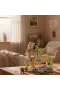 LZ-1382 LOZ KÜÇÜK AYI KAFE ÇİÇEKÇİ PONDA ÇAY EVİ 1077 PARÇA BLOCK OYUNCAK