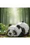 LZ-8804 LOZ DİNLENEN PANDA 340 PARÇA BLOCK OYUNCAK