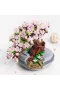 LZ1661 LOZ Eternal Flowers Serisi - Pembe Sakura Kiraz Ağacı 426 Parça Yapım Seti