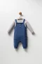 Moi Noi Salopet Mnb1252 Navy Blue