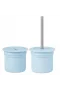 Oioi Ham+hüp Pipetli Silikon Bardak Seti Mineral Blue / Powder Grey