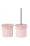 Oioi Ham+hüp Pipetli Silikon Bardak Seti Pinky Pink / Powder Grey