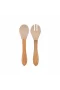 Oioi Mama Kaşığı Ve Çatal Seti Bubble Beige