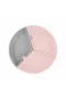 Oioi Puzzle Vakum Tabanlı Silikon Tabak Pinky Pink / Powder Grey