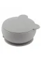 Oioi Silikon Kapaklı Kase Powder Grey