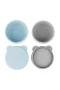 Oioi Silikon Kapaklı Mini Kase 2li Mini Bites Mineral Blue / Powder Grey