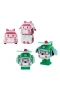 POLI MRT-674 Robocar Poli Mini Transforming Kasabanın Kurtarma Araçları 4lü Set