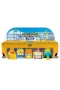 POLI MRT-761 Robocar Poli Mini İnşaat Araçları 5li Set