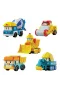 POLI MRT-761 Robocar Poli Mini İnşaat Araçları 5li Set
