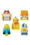 POLI MRT-761 Robocar Poli Mini İnşaat Araçları 5li Set