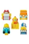 POLI MRT-761 Robocar Poli Mini İnşaat Araçları 5li Set