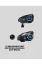 Q28 Bluetooth Kask Kulaklık 1080P Kamera Su Geçirmez Motosiklet Interkom Yeni Nesil