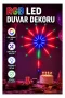 RGB LED Duvar Dekoru Sökülebilir Kollu Işık Sistemi Yeni Nesil