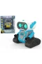 S-023 4568 MAVİ-SARI UK FF ŞARJLI 2 4G ROBOT ARABA