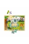 S01002909 WOODEN PUZZLE VEHICLES ANMALS 5 PCS 2 AST