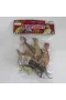 SH-9001-Vardem Poşetli 6Pcs 8 İnch  Çiftlik Hayvan ve Dinozor Set