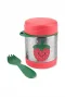 Skip Hop Zoo Paslanmaz Çelik Termos 325 Ml Çilek