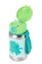 Skip Hop Zoo Pipetli Paslanmaz Çelik Suluk 350 Ml Ahtopot