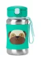 Skip Hop Zoo Pipetli Paslanmaz Çelik Suluk 350 Ml Pug