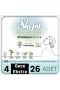 Sleepy Bio Natural Premium Plus Mega Ekstra Gece Ped 26 Adet