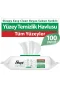 Sleepy Premium Yüzey Temizlik Havlusu 100 Adet Beyaz Sabun