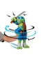 TU843000 TMNT  Roll N Punch Leonardo 30 cm Figür - 83418
