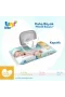 Uni Baby Yenidoğan Islak Havlu Mendil 3lü 120 Yaprak