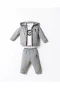 U.s. Polo 3lü Takım Usb2875 Gri Melanj