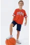 U.s. Polo Bermuda Takım Us2433-4 Kırmızı