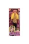 WG-66771  Parlak Drape Elbiseli Bebek 29 cm -Vardem