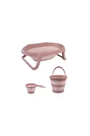 BabyJem Katlanır Banyo Küvet Seti 765 Somon