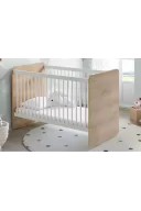 Babywhen Pratik Kademeli Sallanır Beşik 60x120 Ahşap