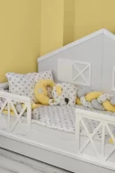 Bibaby Elephant Saç Örgü Montessori Uyku Seti 69113 Sarı