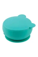 Oioi Silikon Kapaklı Kase Aqua Green