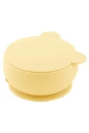 OiOi Silikon Kapaklı Kase Mellow Yellow