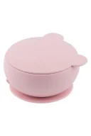 Oioi Silikon Kapaklı Kase Pinky Pink