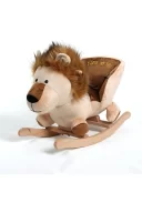 Safeline Bebe Peluş Ahşap Sallanır Oyuncak Aslan